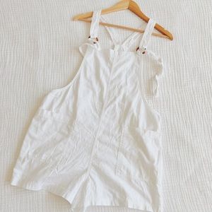 white shortalls